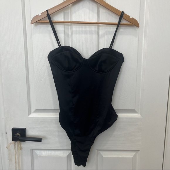 Zara Tops - Zara Black Bodysuit